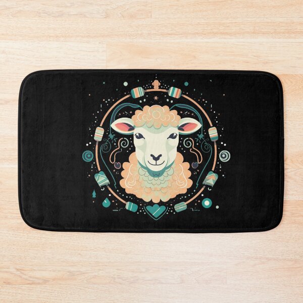 Item preview, Sheep in Ornament, Love Sheeps designed and sold by Logiamerch.