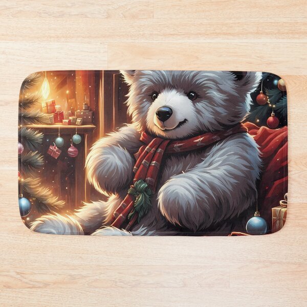 Item preview, Teddy celebrating Christmas designed and sold by Colin Bentham.