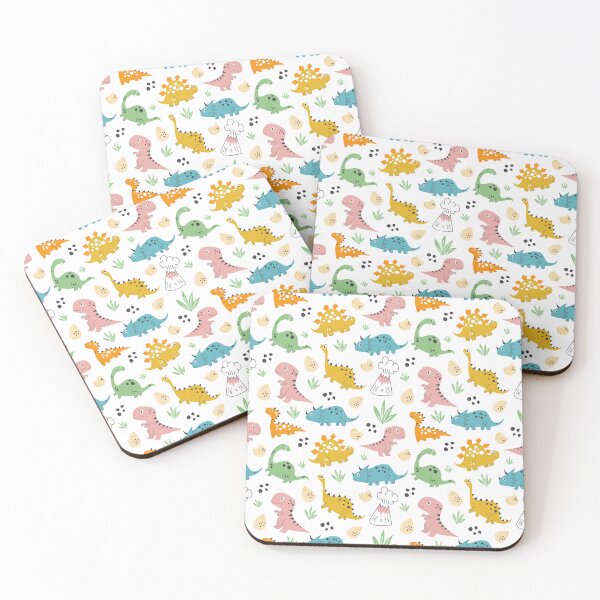 Item preview, retaceous Carnival: Whimsical Dino Pattern Delight designed and sold by RuyaFab.