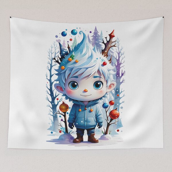 Item preview, Frosty Whispers: Adorable Christmas Jack's Winter Dance designed and sold by Art3dLabs.
