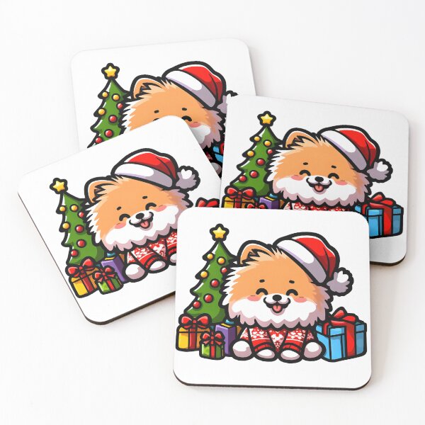 Item preview, Pomeranian Presents Parade: Christmas Cheer designed and sold by EpicPaws.