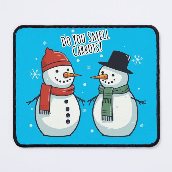 Item preview, Chilly Banter - Snowmen Carrot Chat designed and sold by Sir Meow Meow.
