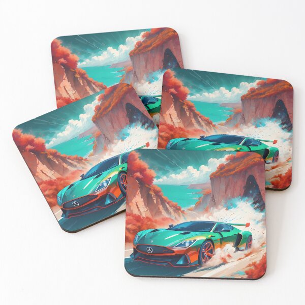 Item preview, Interplanetary Journey: Space Cars That Navigate Among Alien Clouds in Digital Art. designed and sold by Artedig.