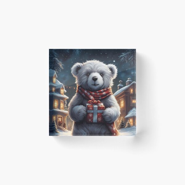 Item preview, Teddy celebrating Christmas designed and sold by Colin Bentham.