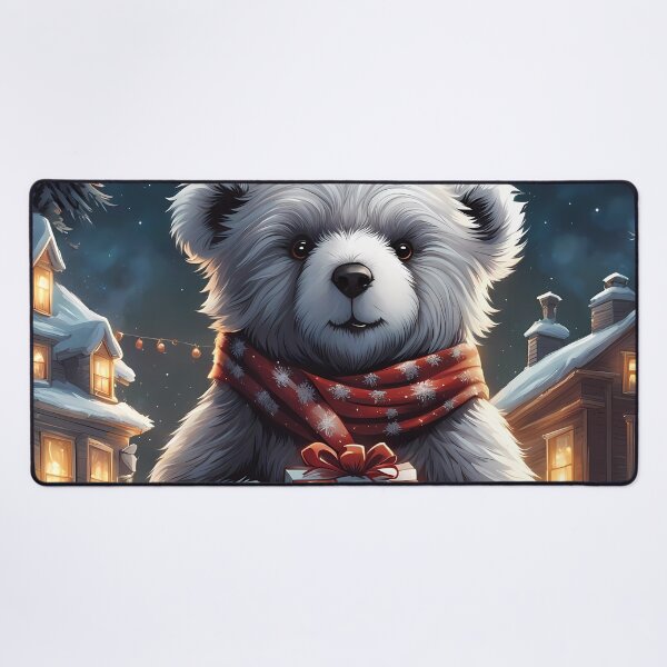 Item preview, Teddy celebrating Christmas designed and sold by Colin Bentham.