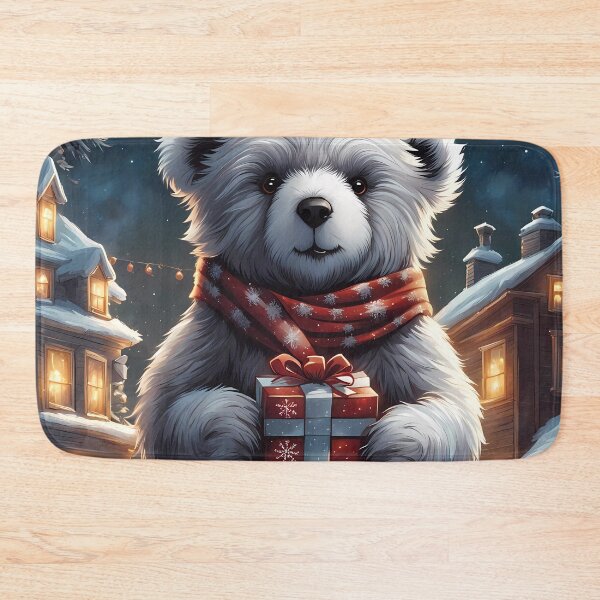 Item preview, Teddy celebrating Christmas designed and sold by Colin Bentham.