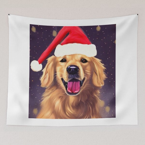 Item preview, Golden Retriever Christmas Dog designed and sold by NeilODonnell.