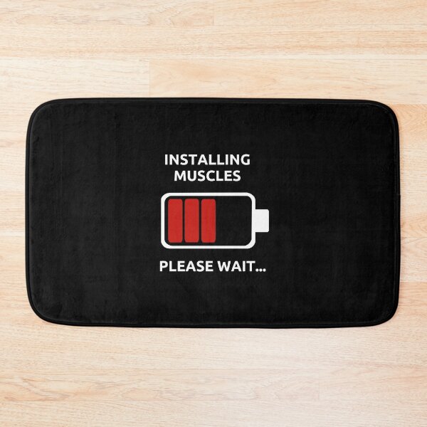 Item preview, Installing muscles... Please Wait  designed and sold by ridnaledesigner.