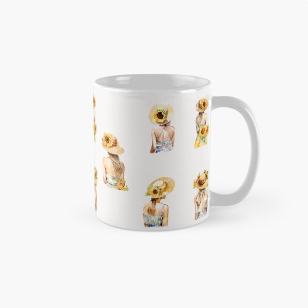 Item preview, girl with sunflower hat designed and sold by huape.