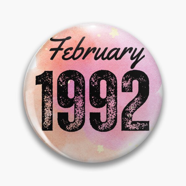 Item preview, February 1992 Birthday designed and sold by NumbersFort.
