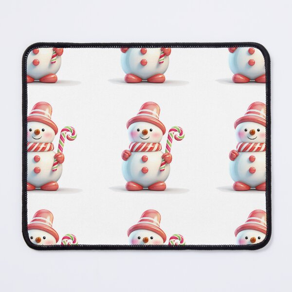 Item preview, Frosty's Flurry of Cuteness: Embrace Winter Whimsy with Our Adorable Snowman Pattern! designed and sold by Ignorant-Artist.