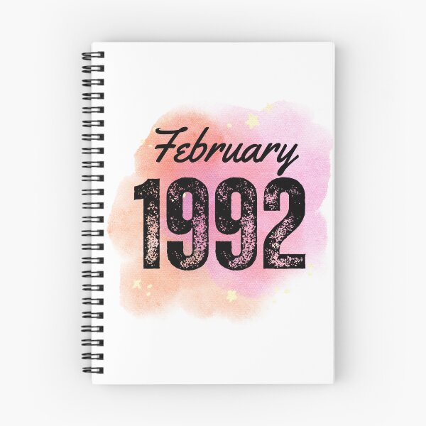 Item preview, February 1992 Birthday designed and sold by NumbersFort.