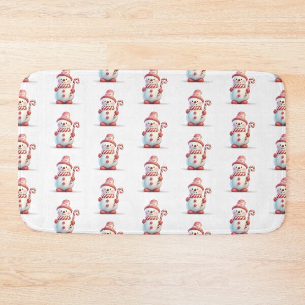 Item preview, Frosty's Flurry of Cuteness: Embrace Winter Whimsy with Our Adorable Snowman Pattern! designed and sold by Ignorant-Artist.