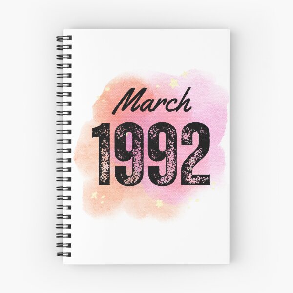 Item preview, March 1992 Birthday designed and sold by NumbersFort.