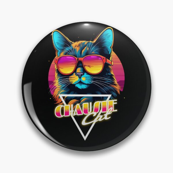 Item preview, Wave Chausie Cat Miami Design designed and sold by RedDesignSyc.
