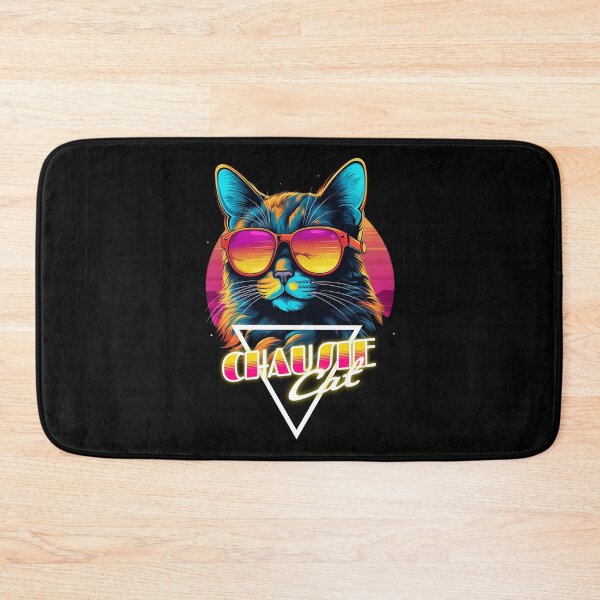 Item preview, Wave Chausie Cat Miami Design designed and sold by RedDesignSyc.