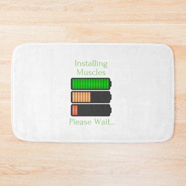 Item preview, Installing muscles... Please Wait  designed and sold by ridnaledesigner.