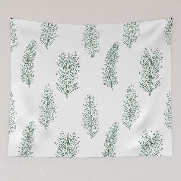 Item preview, Green Christmas Pine Branches  designed and sold by ArDecoS.