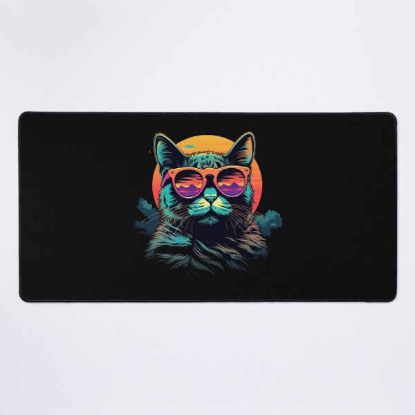 Item preview, Wave Chartreux Cat Miami Design designed and sold by RedDesignSyc.