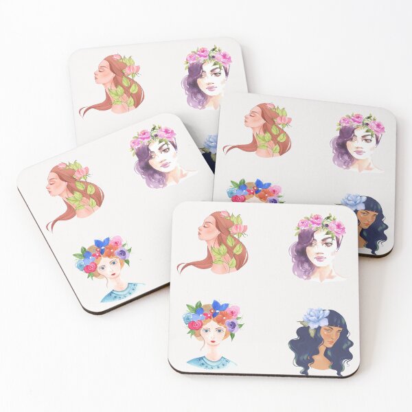 Item preview, beautiful faces of beautiful girls in spring designed and sold by huape.