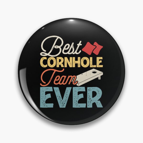 Item preview, Best Cornhole Team Ever Retro Design - Baggo Team Bean Bag Toss Game - Funny Cornhole Player Vintage designed and sold by naworas.
