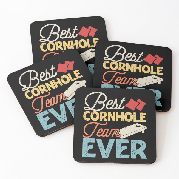Item preview, Best Cornhole Team Ever Retro Design - Baggo Team Bean Bag Toss Game - Funny Cornhole Player Vintage designed and sold by naworas.