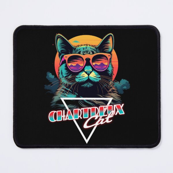 Item preview, Wave Chartreux Cat Design designed and sold by RedDesignSyc.