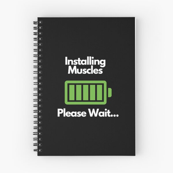 Item preview, Installing muscles... Please Wait designed and sold by ridnaledesigner.