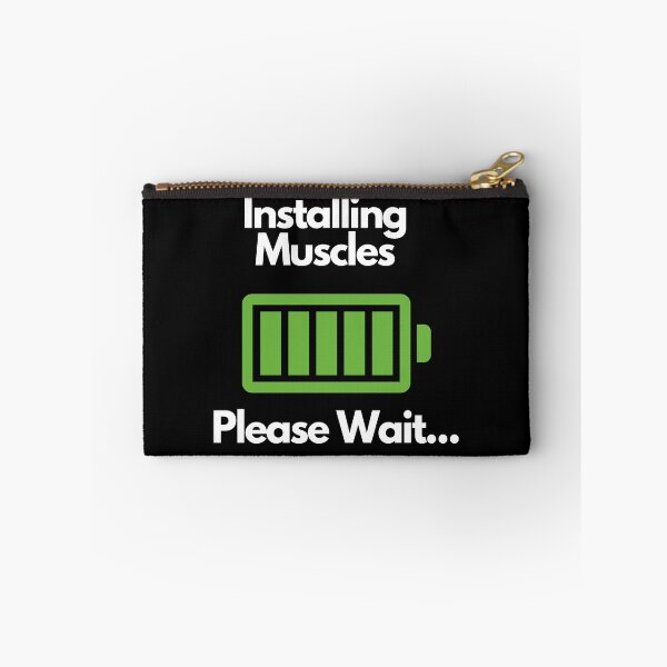 Item preview, Installing muscles... Please Wait designed and sold by ridnaledesigner.