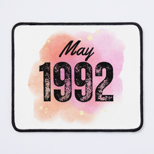 Item preview, May 1992 Birthday designed and sold by NumbersFort.