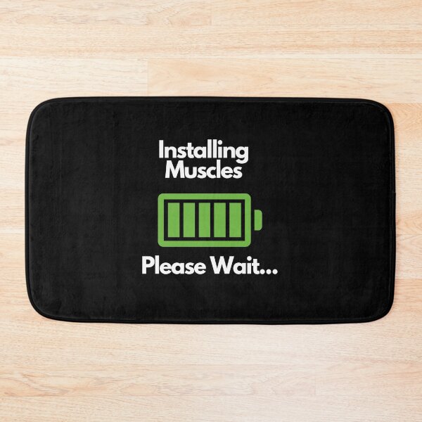 Item preview, Installing muscles... Please Wait  designed and sold by ridnaledesigner.