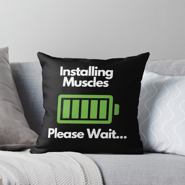 Item preview, Installing muscles... Please Wait  designed and sold by ridnaledesigner.