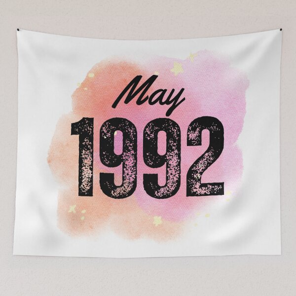 Item preview, May 1992 Birthday designed and sold by NumbersFort.