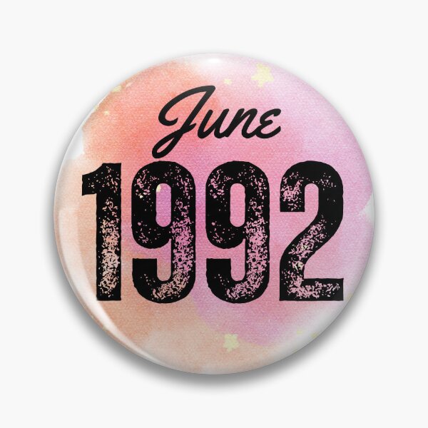 Item preview, June 1992 Birthday designed and sold by NumbersFort.