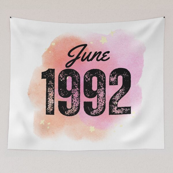 Item preview, June 1992 Birthday designed and sold by NumbersFort.