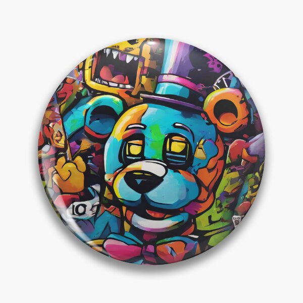 Artikelvorschau, Fünf Nächte bei Freddy's – ein atemberaubendes Graffiti-Horror-Erlebnis! entworfen und verkauft von UnitedColours.