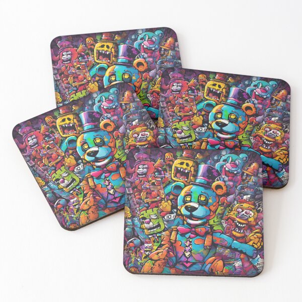Item preview, Five Nights at Freddy's - A Heart-Pounding Graffiti Horror Experience! designed and sold by UnitedColours.