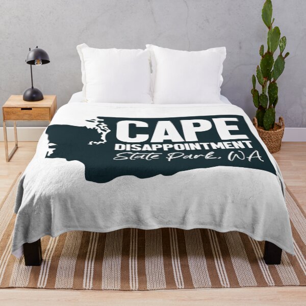 Item preview, Cape Disappointment State Park Washington Map designed and sold by bivenart.