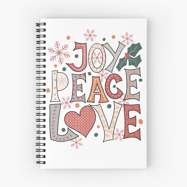 Item preview, Joy Peace Love Festive Design designed and sold by DaniWDesigns.