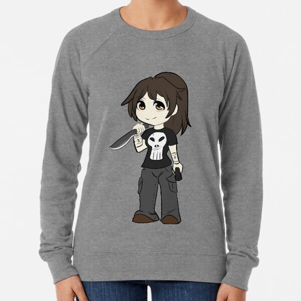 Chibi Ghost Lightweight Sweatshirt