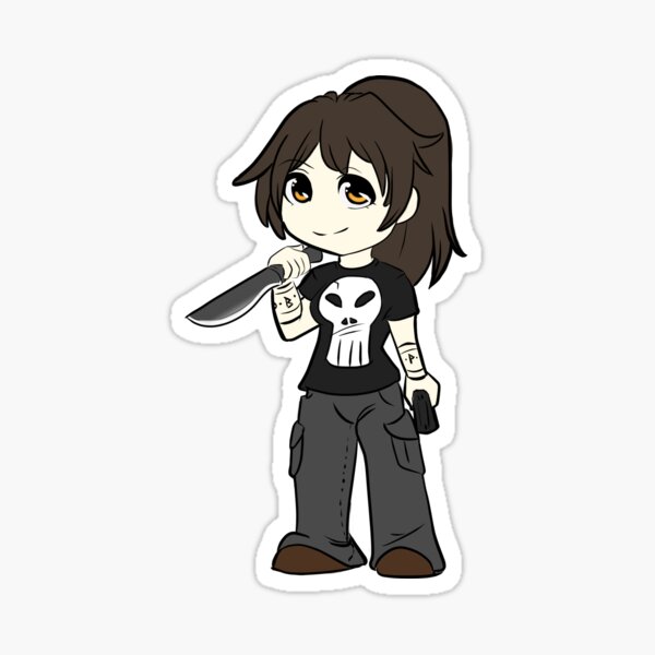 Chibi Ghost Sticker