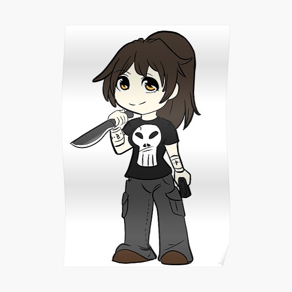 Chibi Ghost Poster