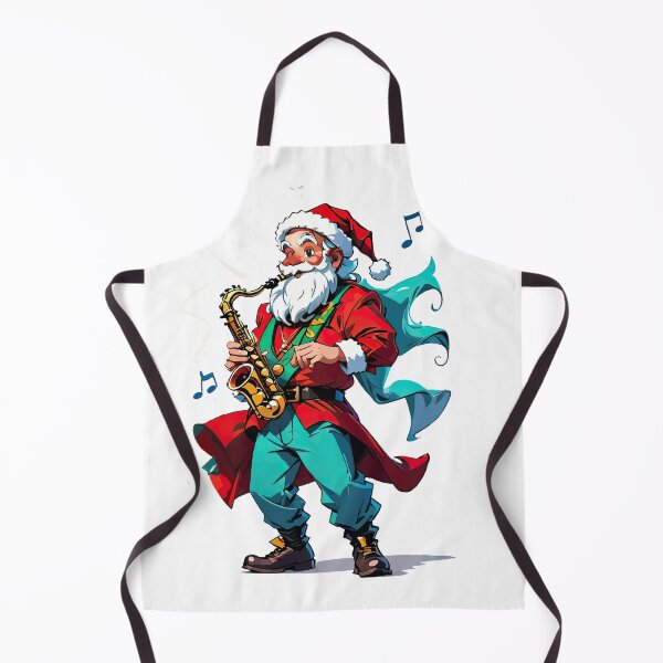 Item preview, Christmas - Jammin' Santa designed and sold by StonebridgeArt.