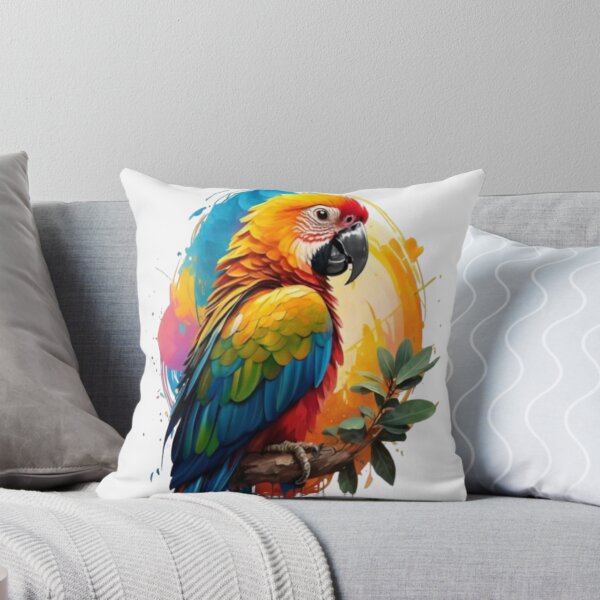 Item preview, Painted Colorful Parrot designed and sold by PaulBlueShop.