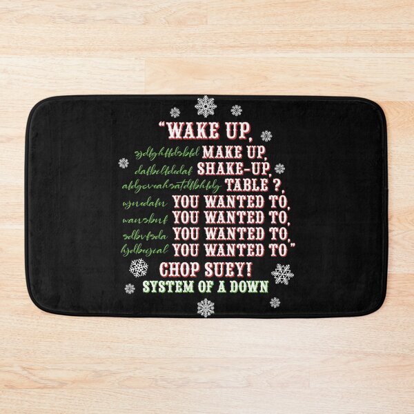 Item preview, System of a Down Chop Suey Christmas Version designed and sold by RetroPandora.