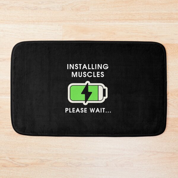 Item preview, Installing muscles... Please Wait  designed and sold by ridnaledesigner.