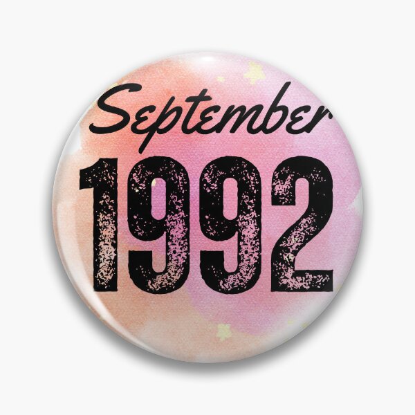 Item preview, September 1992 Birthday designed and sold by NumbersFort.