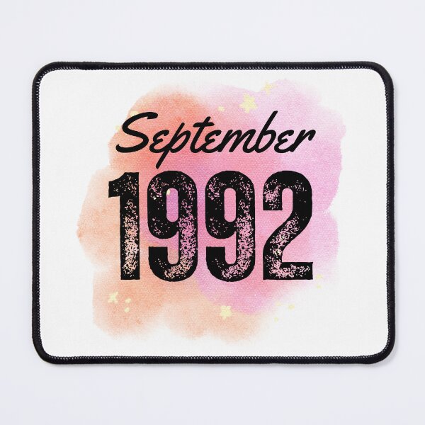 Item preview, September 1992 Birthday designed and sold by NumbersFort.