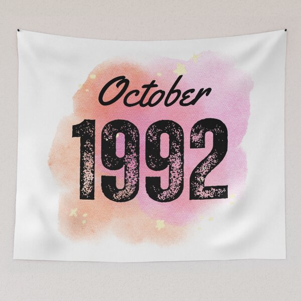 Item preview, October 1992 Birthday designed and sold by NumbersFort.