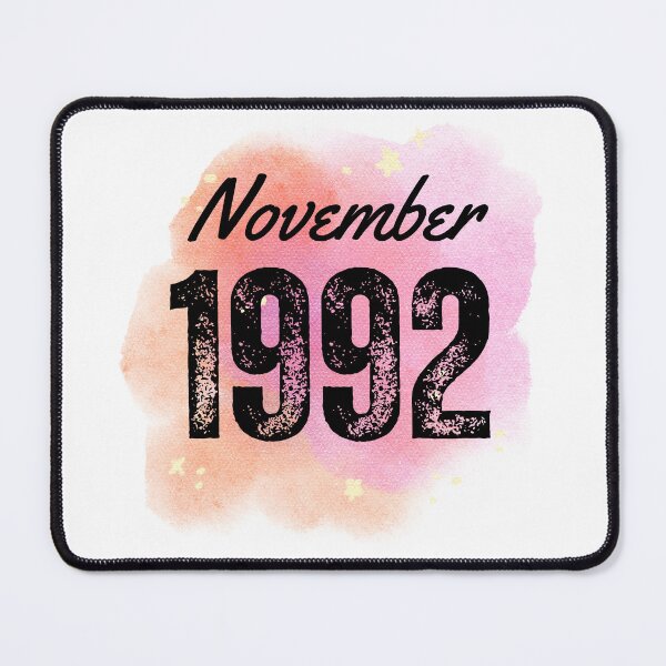 Item preview, November 1992 Birthday designed and sold by NumbersFort.